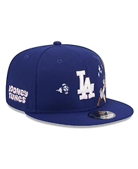 New Era Men's Royal Los Angeles Dodgers Looney Tunes Lola Bunny 9FIFTY Snapback Hat