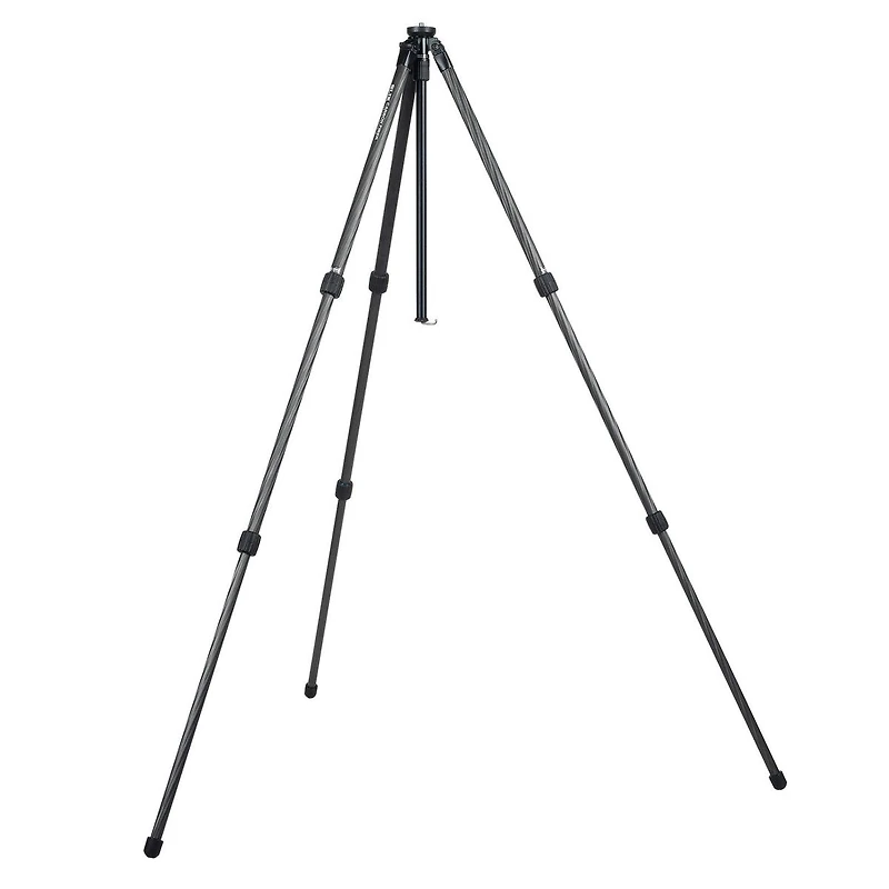 Slik Pro Cf-633 3-Section Carbon Fiber Tripod, 64.2" Max Height, Black