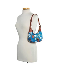 Dooney & Bourke Los Angeles Dodgers Luca Leather Hobo Purse