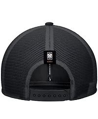 Nike Men's Black South Korea National Team Rise Rope Trucker A-Frame Adjustable Hat