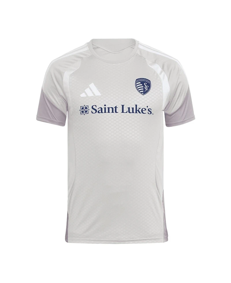 Adidas Men's Silver Sporting Kansas City 2026 Competition Training Jersey