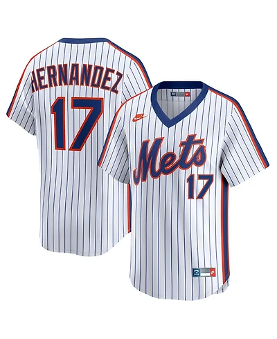 Nike Men's Keith Hernandez White New York Mets Cooperstown Collection Limited Jersey