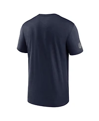 Nike Men's Navy New England Patriots Sideline Lead The Charge Legend Dri-fit T-Shirt