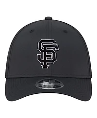 New Era Men's Black San Francisco Giants Metallic 39THIRTY M-Crown Flex Hat