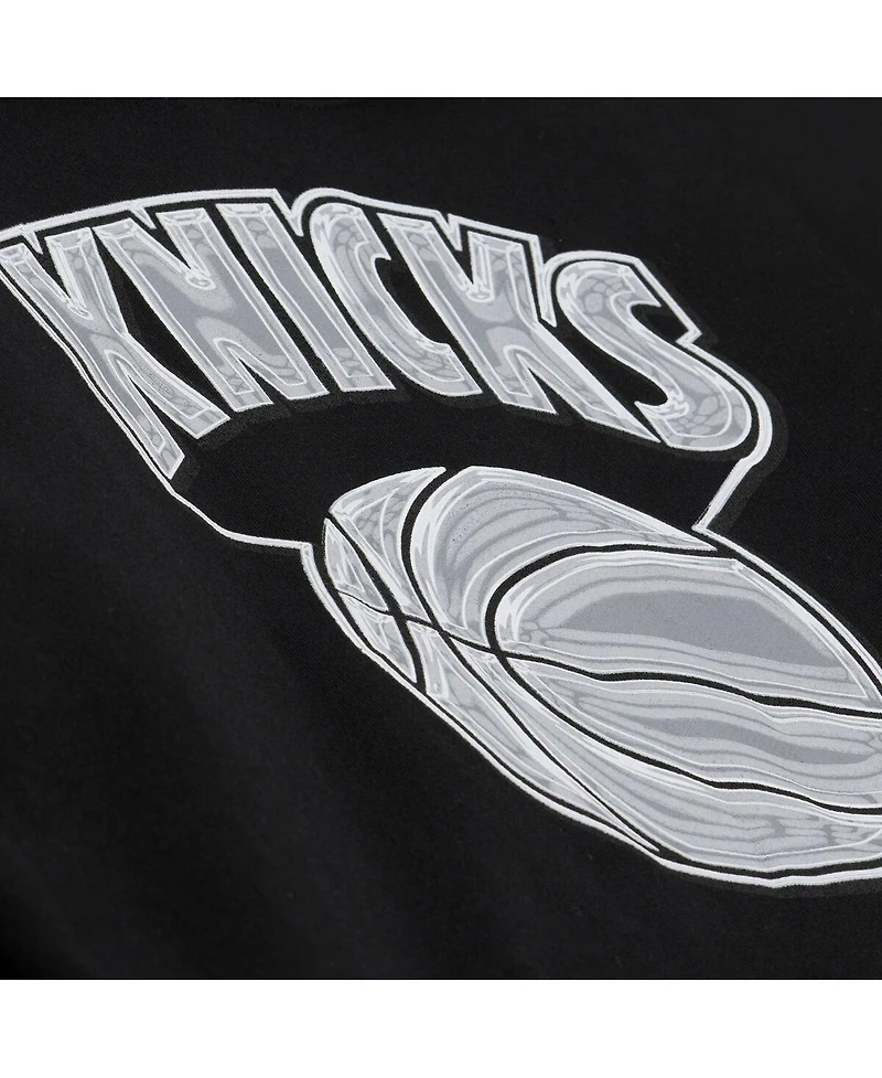 Mitchell & Ness Men's Black New York Knicks Chrome Hoodie