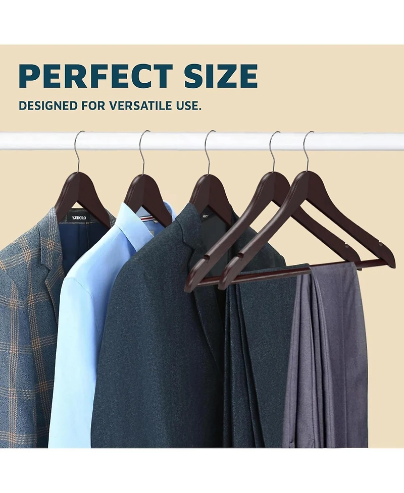 Lifemaster Wooden Hanger Set