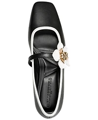 Karl Lagerfeld Paris Women's Sidra Mary Jane Ballet Flats