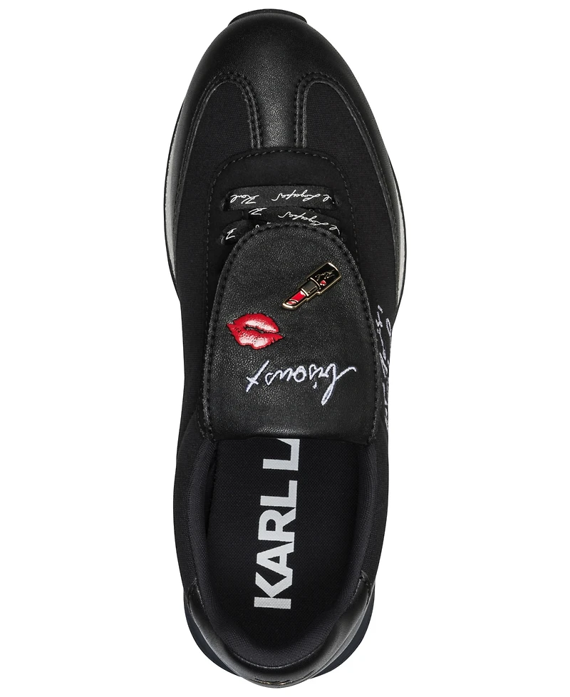 Karl Lagerfeld Paris Women's Midwood Lace-Up Sneakers