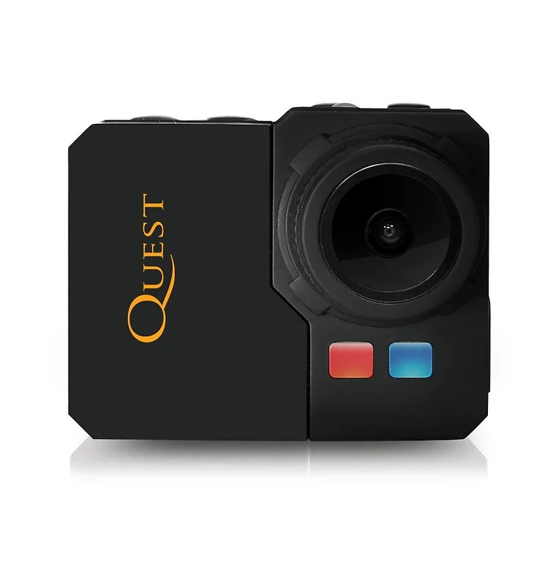 Pyle Sound Around Gear Pro Quest Wi-Fi Action Cam 1080p Video 16MP Camera 2.0'' Lcd Display Waterproof Case Remote GDV995BK