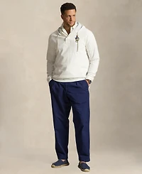 Polo Ralph Lauren Men's Big & Tall Bear Jersey Hoodie