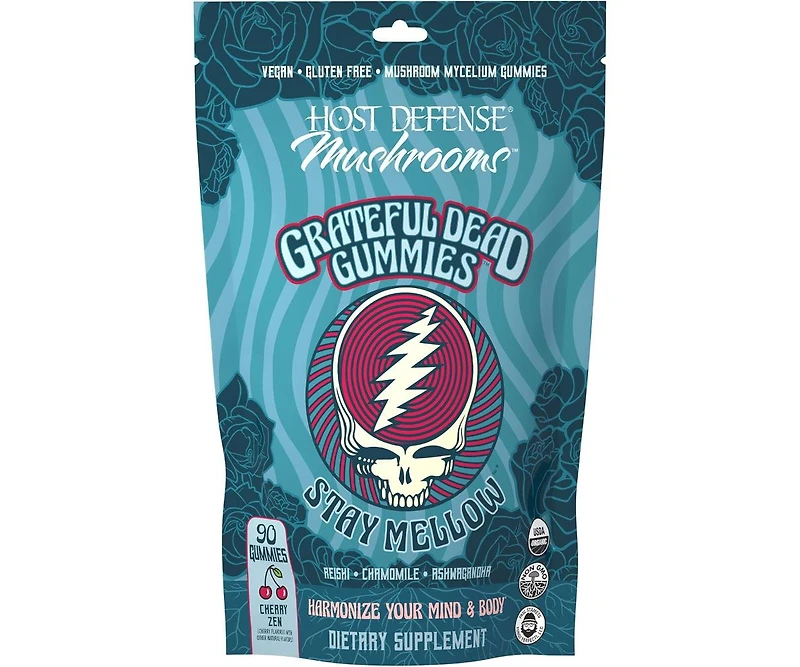 Host Defense Mushrooms Grateful Gummies Stay Mellow