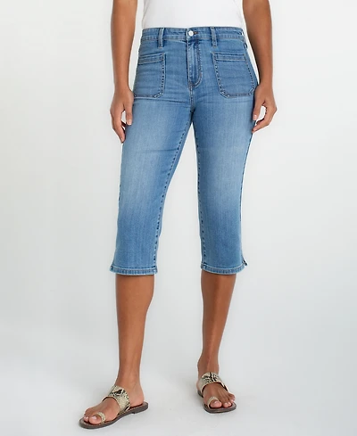 Liverpool Los Angeles Women's Mid-Rise Capri Jeans