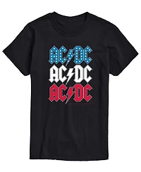 Airwaves Men's Acdc Usa Stack Short-Sleeve Graphic T-Shirts