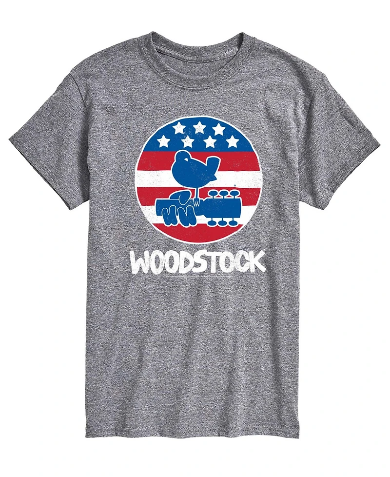 Airwaves Men's Woodstock Americana Short-Sleeve Graphic T-Shirt