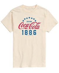 Airwaves Men's Coca-Cola Star Circle Short-Sleeve Graphic T-Shirt