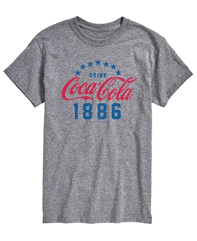 Airwaves Men's Coca-Cola Star Circle Short-Sleeve Graphic T-Shirt