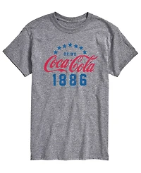 Airwaves Men's Coca-Cola Star Circle Short-Sleeve Graphic T-Shirt