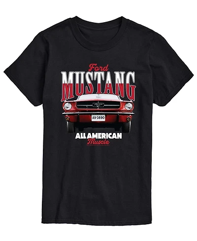 Airwaves Men's Ford 1965 Mustang Short-Sleeve Graphic T-Shirt