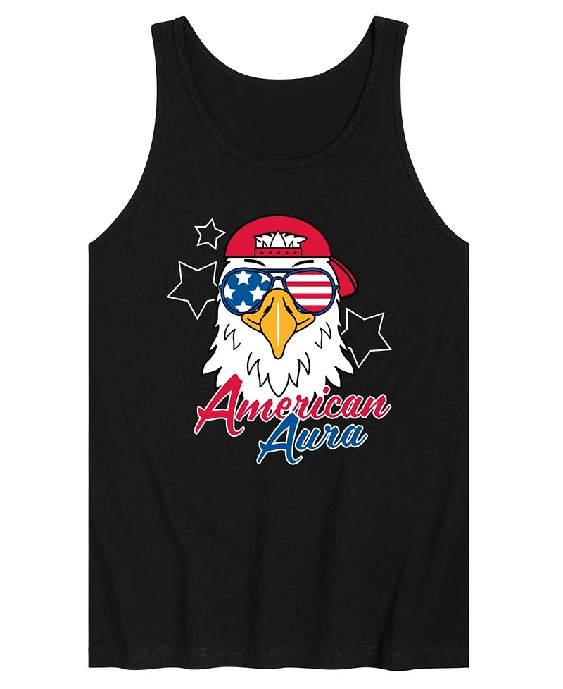 Airwaves Men's American Aura Eagle Sleeveless Graphic Tank