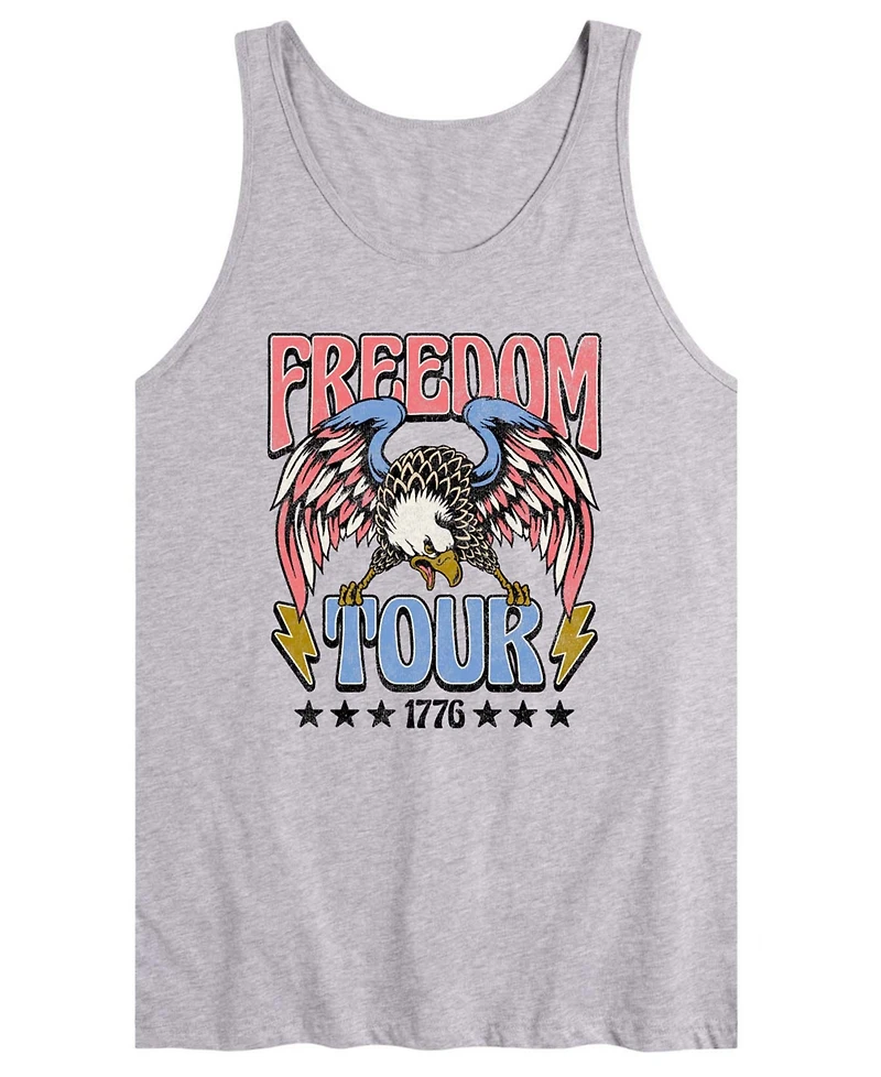 Airwaves Men's Freedom Tour 1776 Sleeveless Graphic Tank T-Shirts