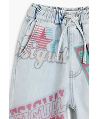 Desigual Little & Big Boy's Printed Jeans