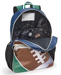 Extreme Nation Boys' Football Backpack, Lunch Bag and Headphone, 3-Piece Set