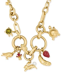 kate spade new york Gold-Tone Secret Garden Charm Bracelet