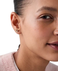 kate spade new york Gold-Tone You're a Gem Pave Horseshoe Stud Earrings