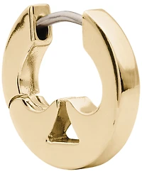 kate spade new york Gold-Tone Every Day Cutout Huggie Earrings