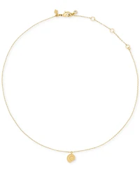 kate spade new york Gold-Tone Gifting Beach Bum Short Pendant Necklace