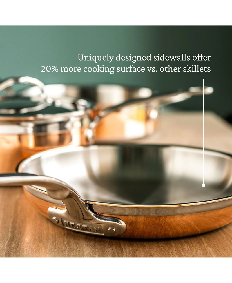 Hestan CopperBond Copper Induction 10-Piece Cookware Set