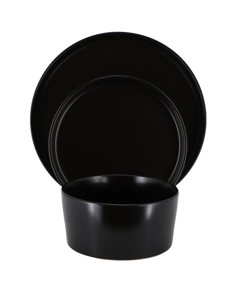 Elama Josh 18-Piece Dinnerware Set, Service For 6