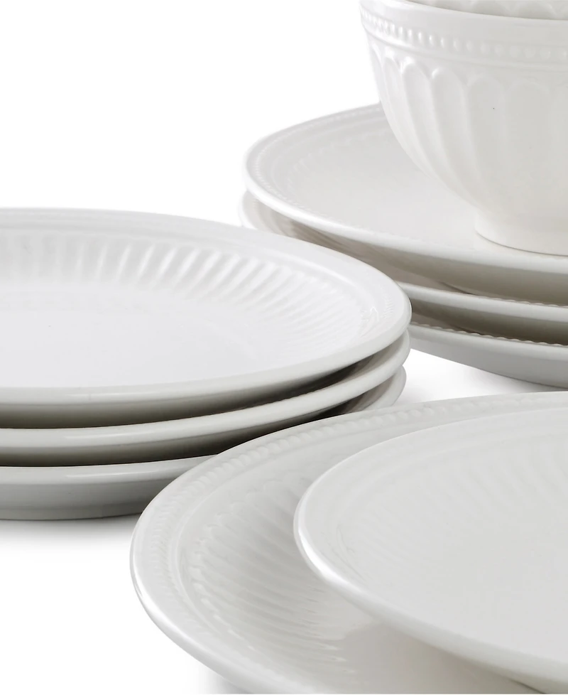Elama Finley 18-Piece Dinnerware Set, Service For 6