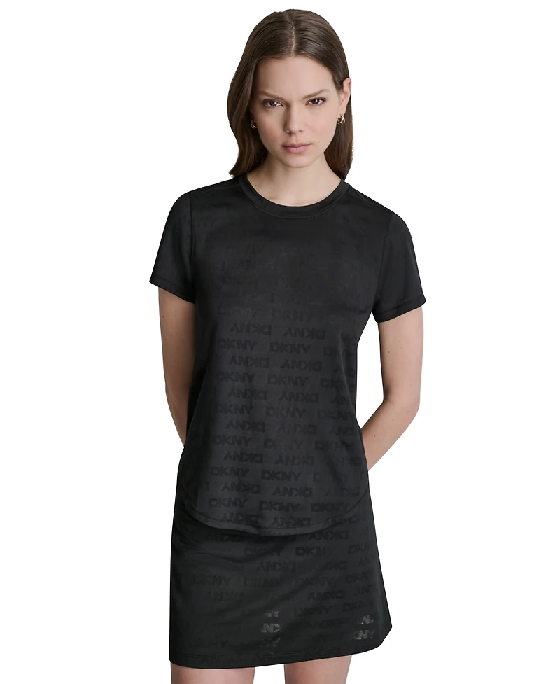 Dkny Sport Women's Crewneck Short-Sleeve T-Shirt