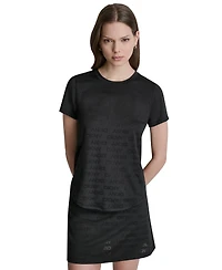 Dkny Sport Women's Crewneck Short-Sleeve T-Shirt