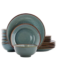 Elama Betty 18-Piece Dinnerware Set, Service For 6