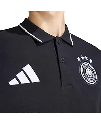 Adidas Men's Black Germany National Team 2026 World Cup Alphaskin Polo Shirt