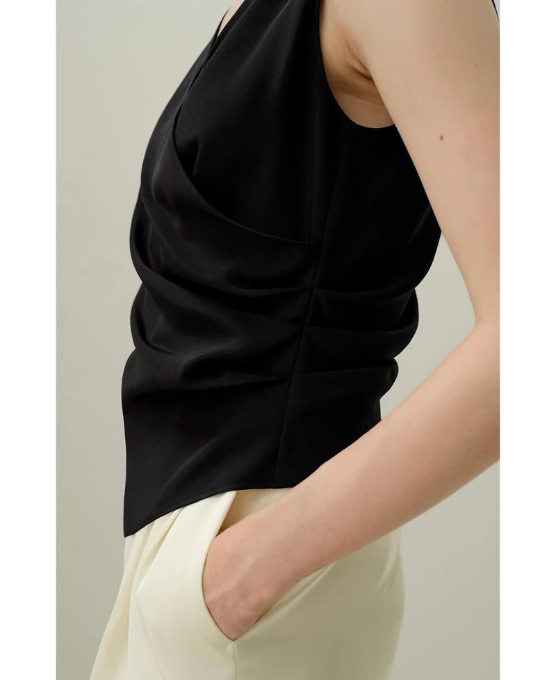 Lilysilk Women's Elise V-Neck Top