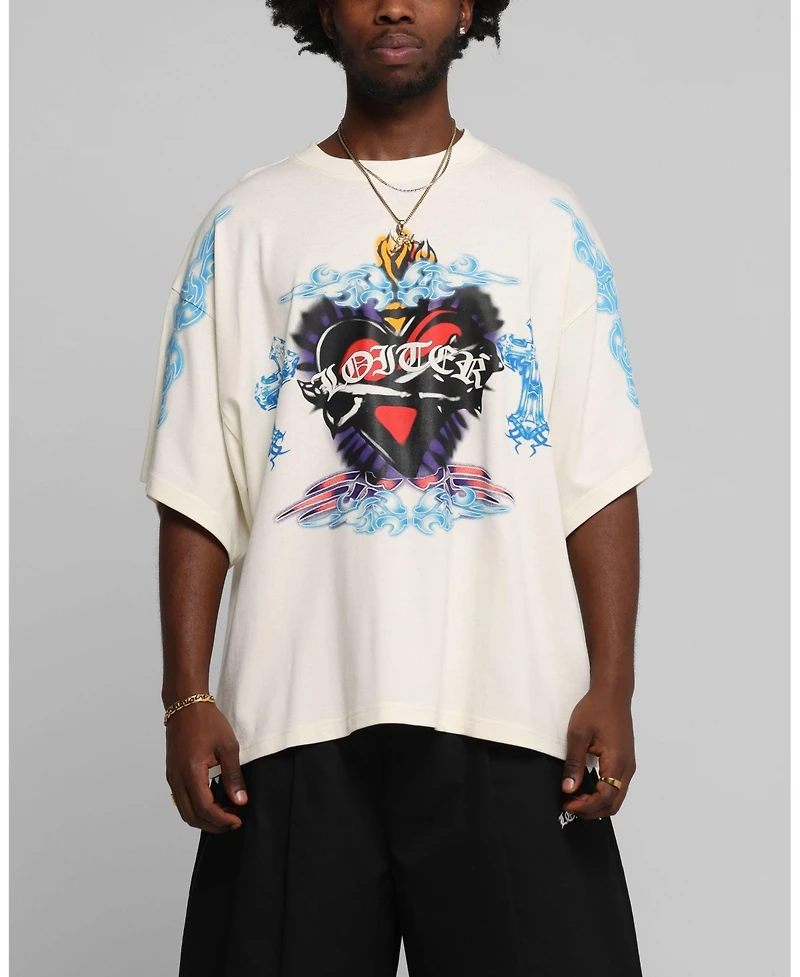 Loiter Men's Hearts T-Shirt