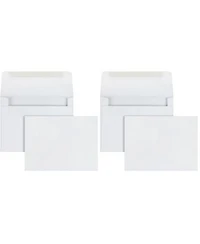Gnuadz A2 Invitation Envelopes Gummed Closure Quarter Fold