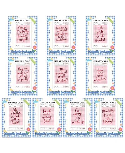 Gnuadz Reading Bookmarks Women Magnetic Clips Gift