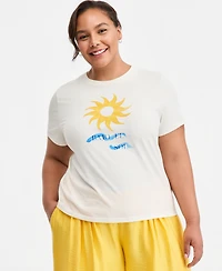 On 34th Plus Bajo El Sol Graphic T-Shirt, Macy's Exclusive