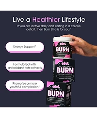 Obvi Burn Elite - Collagen Supplement for Women - Fitness, Metabolism and Mobility Support - Natural Thermogenic Formula - Gluten-Free