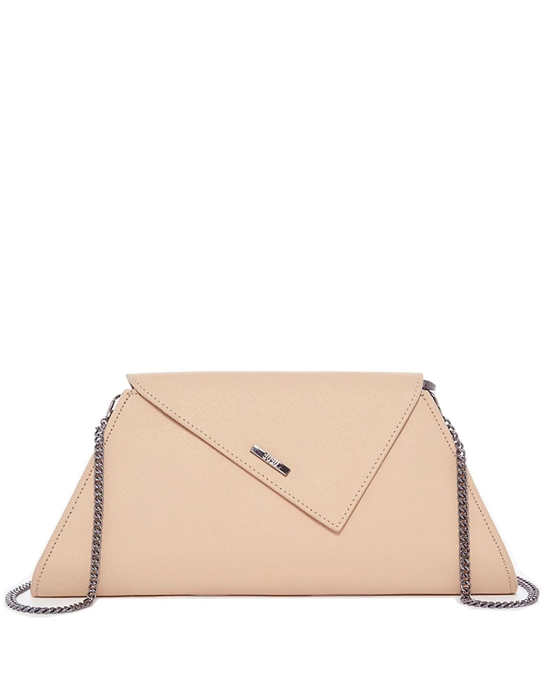 Susu Leather Clutch Bag Nude Clutch Purse Beige Evening Bag Tan Women's Handbag