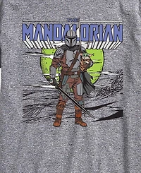 Airwaves Men's The Mandalorian Sword Short-Sleeve Graphic T-Shirt
