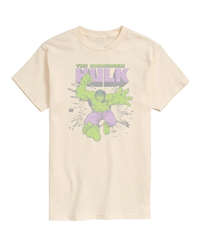 Airwaves Men's The Hulk Vintage Faded Short-Sleeve Graphic T-Shirt