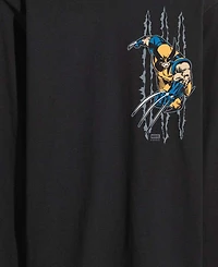 Airwaves Men's Wolverine Slash Long-Sleeve Graphic T-Shirt