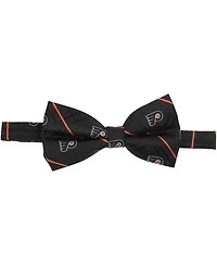Eagles Wings Men's Black Philadelphia Flyers Oxford Bow Tie