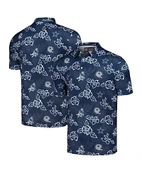Reyn Spooner Men's Navy Dallas Cowboys Throwback Pua Performance Polo Shirt