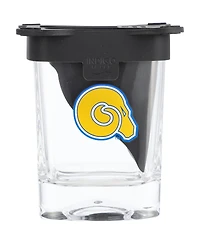 Indigo Falls Albany State Golden Rams 10oz. Ice Wedge Glass